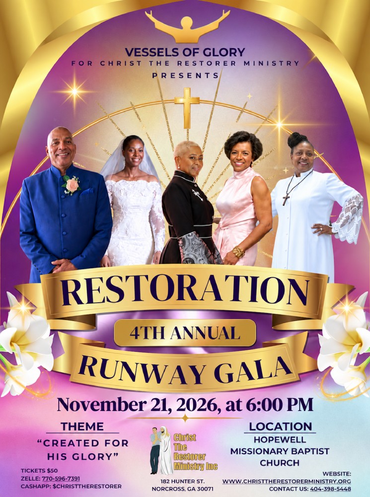 Homeless restoration fundraising event